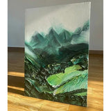 Customized Gift - 100% Painting Green Mountains