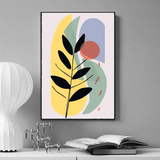 Customized Gift - Abstract Floral Art Canvas