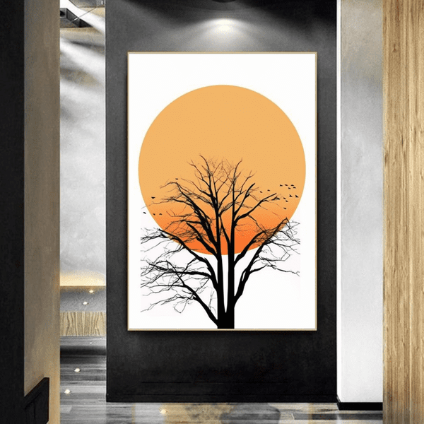 Customized Gift - Abstract Tree Canvas