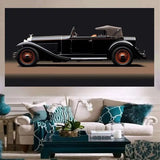 Customized Gift - An Old Vintage Car Canvas
