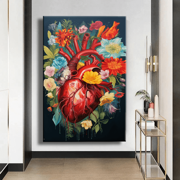 Customized Gift - Flower Heart