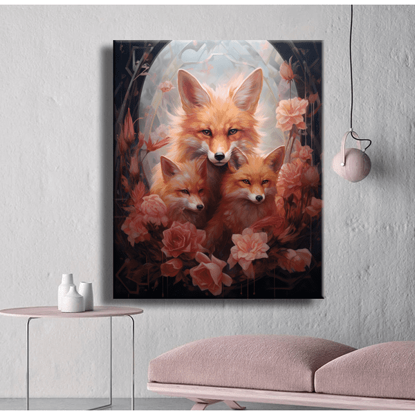 Customized Gift - Fox Family