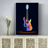 Customized Gift - Guitar Fusion Canvas
