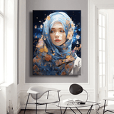 Customized Gift - Muslim Girl In space