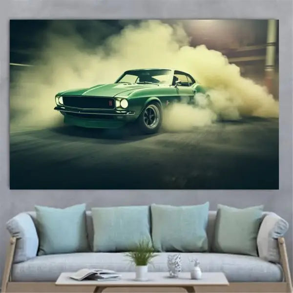 Customized Gift - Super Car Tunder Canvas