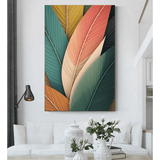 Customized Gift - Tropical Tapestry: Colorful Leaves in Photorealistic Detail