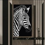 Customized Gift - Zebra Animal Canvas