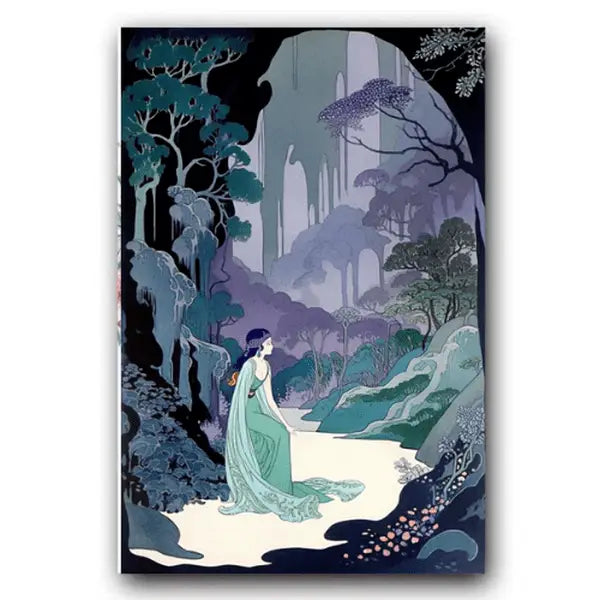 Customized Gift - Landscape Art Canvas in the Style of Virginia Frances Sterrett