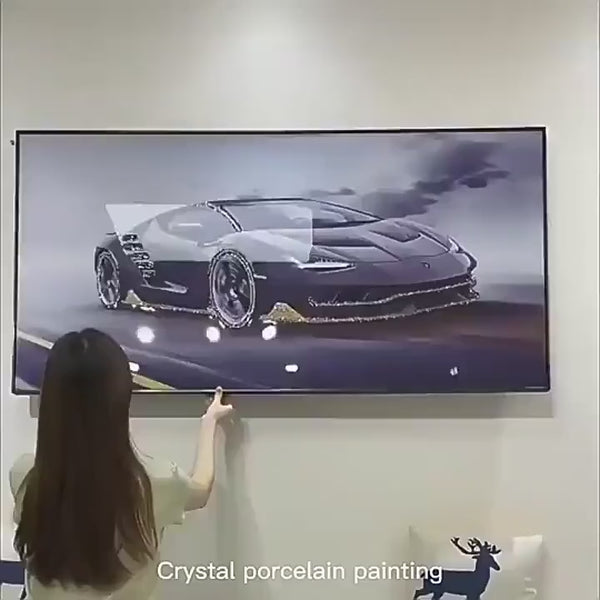 Luxury Car Crystal Porcelain