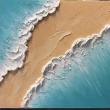 100% Painting Waves Art